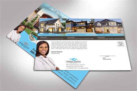 Real Estate EDDM Postcard Template (405555) | Flyers | Design Bundles