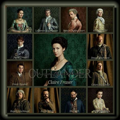 Outlander Season 2 Main cast | Outlander show, Outlander book, Outlander tv