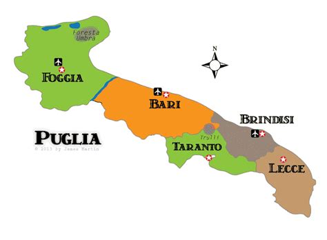 Puglia Maps and Travel Guide 2023 | Wandering Italy