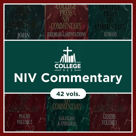 College Press NIV Commentary (42 vols.) | Logos Bible Software