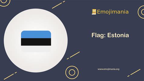 🇪🇪 Meaning | Flag: Estonia Emoji | Copy and Paste