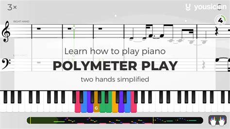 Learn how to play Polymeter Play on Piano | Yousician