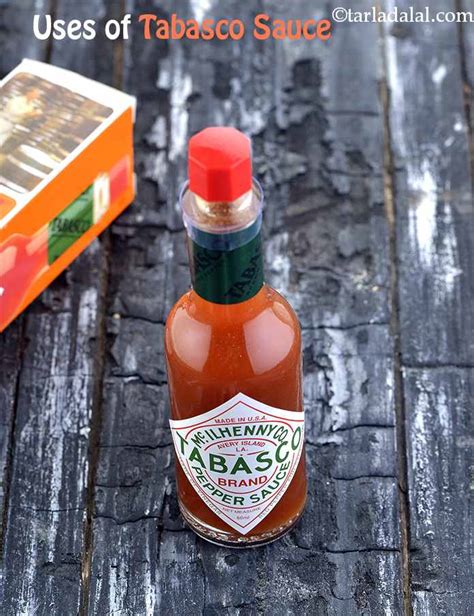 Uses of Tabasco Sauce, Tarladalal.com