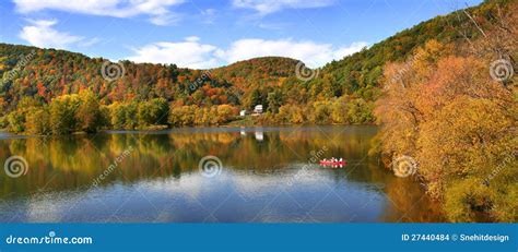 Allegheny river stock photo. Image of yellow, tidioute - 27440484