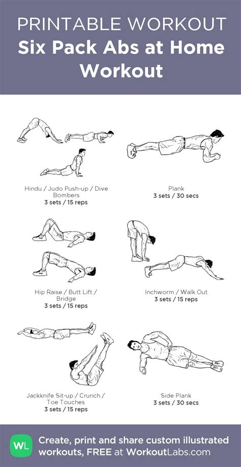 Home Workout Plan Pdf