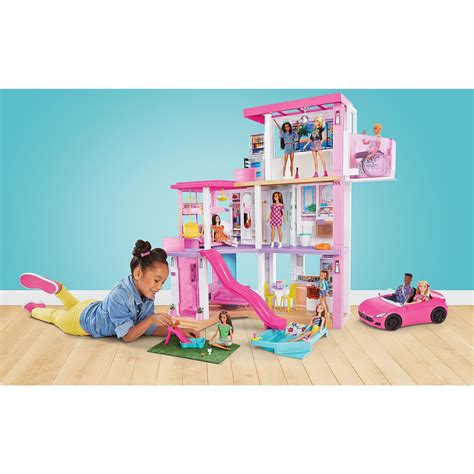 When young imaginations open the door to the new Barbie Dreamhouse, they'll discover unlimited ...