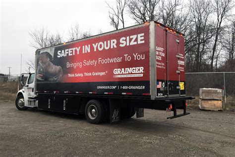 Professional Graphic Solutions | Grainger Truck Wrap