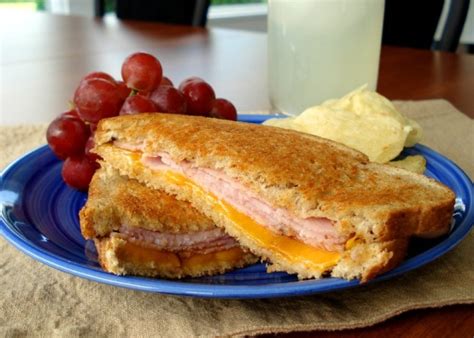 Grilled Ham And Cheese Sandwich Recipe - Genius Kitchen