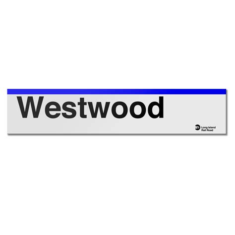 LIRR West Hempstead Sign – Transit Gifts