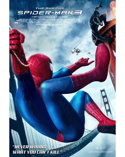 The Amazing Spider-Man 3 Poster Design on Behance