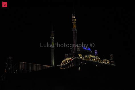 The Citadel At Night - Salah El Din Citadel at Cairo on Behance