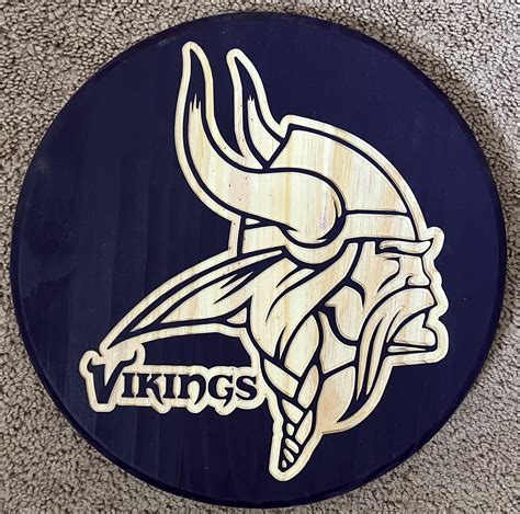 MINNESOTA VIKINGS (PURPLE) - Heirloom Wood