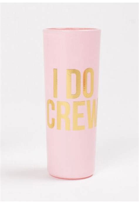 Shot Glass- I Do Crew - KK Bloom Boutique