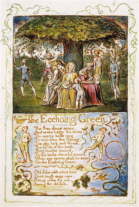 The Echoing Green by William Blake | Tweetspeak Poetry