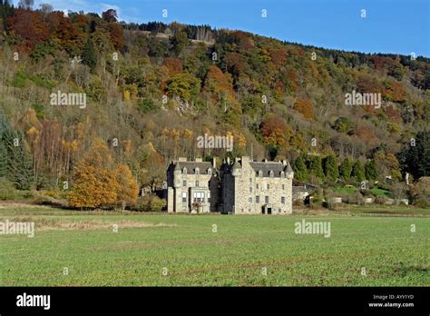 Castle Menzies home of the Clan Menzies outside Aberfeldy in Perthshire Stock Photo - Alamy