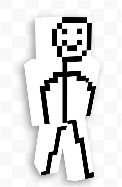 Stickman ° . * | Minecraft skins, Minecraft, Minecraft skin