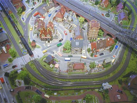 Wonderfully Constructed 21' X 8' Marklin HO Layout Model Train Photo Gallery