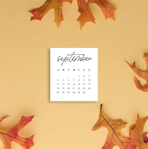 September Calendar Wallpaper - sonrisastudio.com