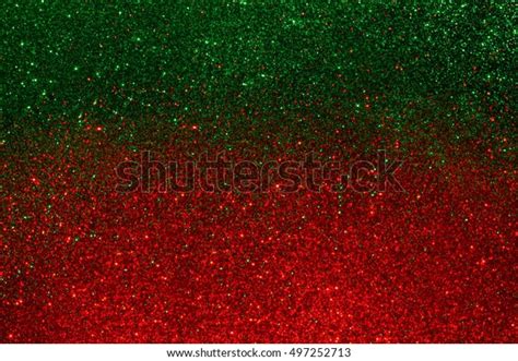 Red Green Christmas Glitter Abstract Background Stock Photo 497252713 ...