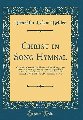 Christ Song Hymnal - AbeBooks