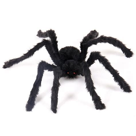 MASCARRY - Halloween Spider Decoration Black Halloween Prop Giant Scary Haunted House Prop ...