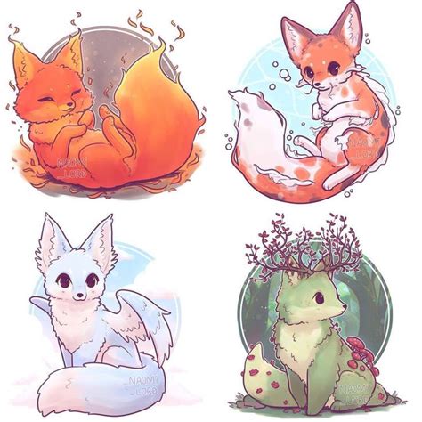 Épinglé par populus sur Fox | Dessin animaux mignons, Dessin kawaii ...