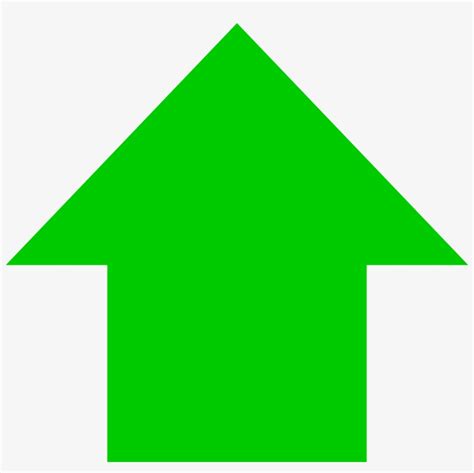 Green Up Arrow Png - Green Arrow Icon Png - 2000x1902 PNG Download - PNGkit