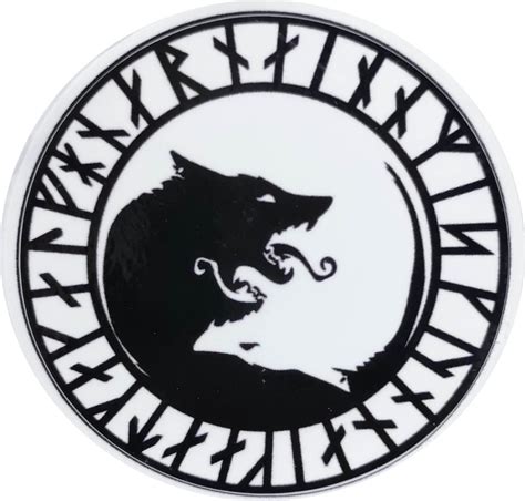 Viking Wolf Symbol