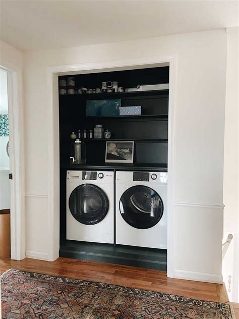 CREATING A SECOND FLOOR LAUNDRY CLOSET | Laundry room closet, Laundry ...