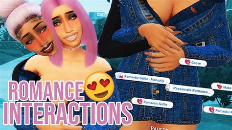 NEW ROMANTIC INTERACTIONS MOD!! // THE SIMS 4 MODS - YouTube