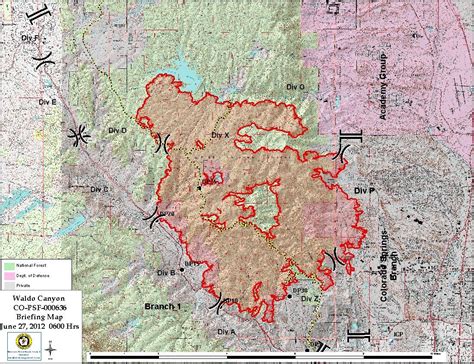 colorado fire: colorado fire map