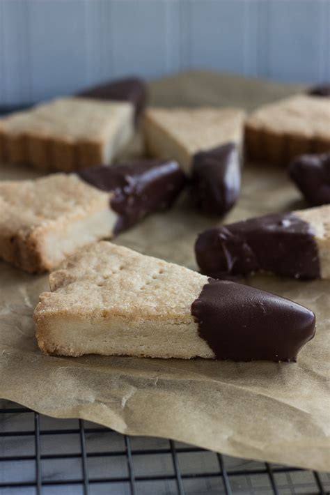 Chocolate-Dipped Shortbread - The Beach House Kitchen