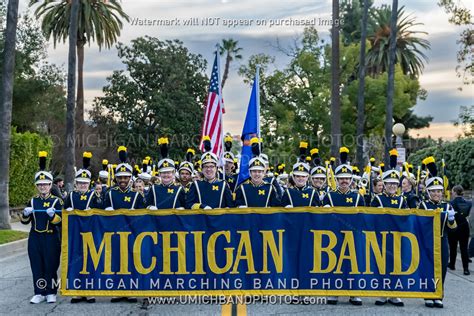 2023 Bowl Trip - CFP Semifinal Rose Bowl - umichbandphotos