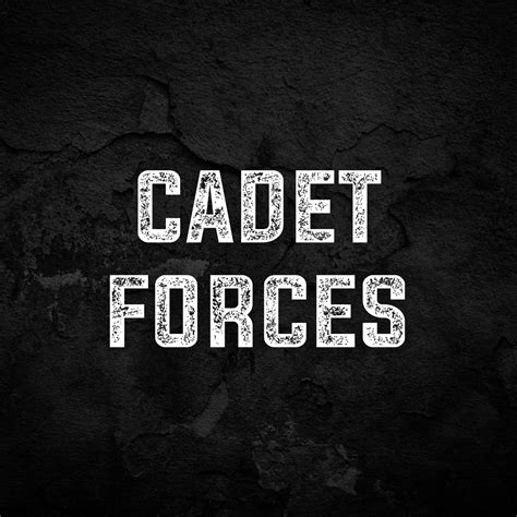 CADET FORCES – Force Wear