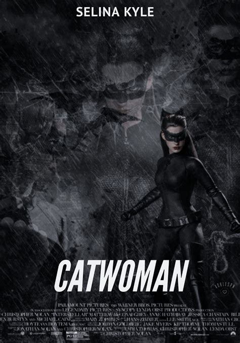 Catwoman Anne Hathaway Poster