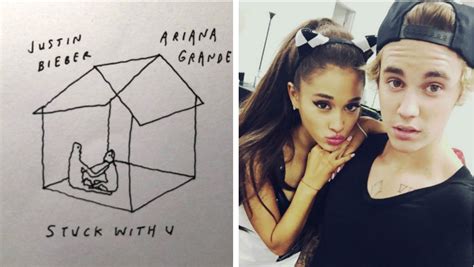 New Video: Justin Bieber & Ariana Grande - 'Stuck With U' - That Grape ...