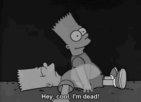 Simpsons Bart GIF - Simpsons Bart Dead - Discover & Share GIFs