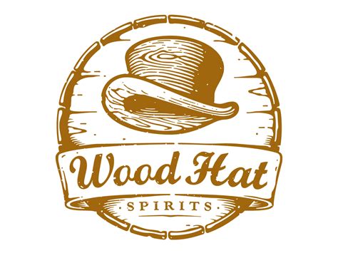 Upmarket, Elegant, Printing Logo Design for Wood Hat Spirits by dlt ...