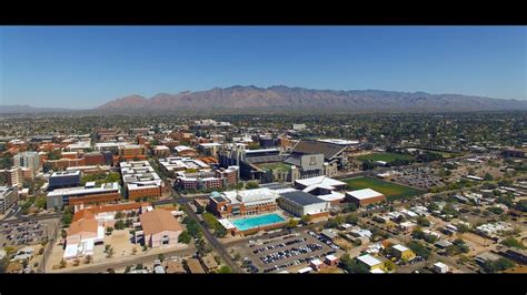 University of Arizona Football Stadium Aerial View 4K - YouTube