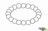Sketch Jewelry Bracelets Coloring Page sketch template