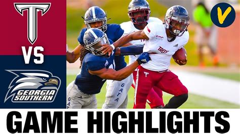 Troy vs Georgia Southern Highlights | Week 10 2020 College Football ...