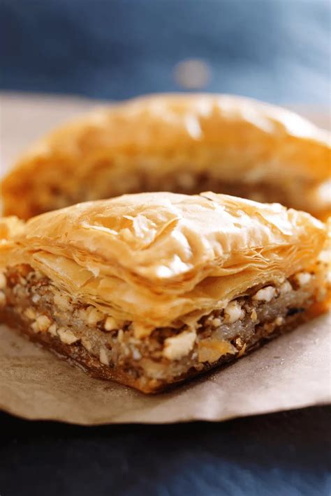 Greek Baklava Recipe with Walnuts and Olive Oil