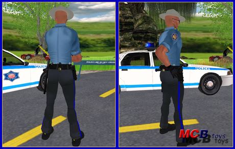 Second Life Marketplace - ::MCB:: Arkansas State Police - Man - Uniform ...