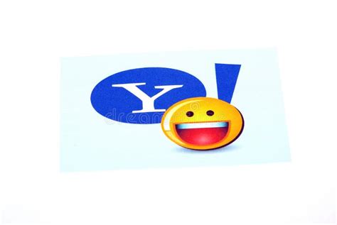 Yahoo messenger logo editorial photography. Image of button - 17835292