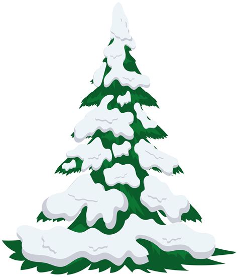 Snow Tree Clip art - Snowy Tree Transparent PNG Image png download - 6885*8000 - Free ...