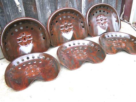 SIX Steel tractor Metal Farm machinery stool seat s New Old Style etsy | Farm machinery, Tractor ...