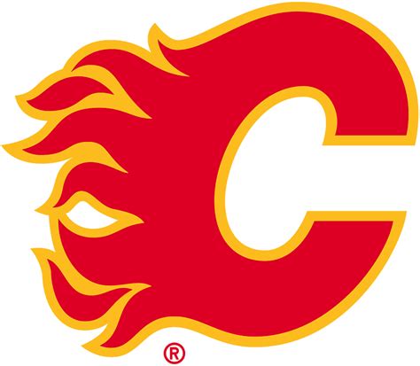 Calgary Flames Primary Logo - National Hockey League (NHL) - Chris ...