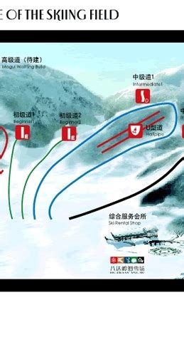 Badaling Piste Map / Trail Map