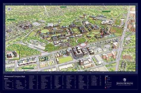 John Hopkins Campus Map Draw A Topographic Map - vrogue.co