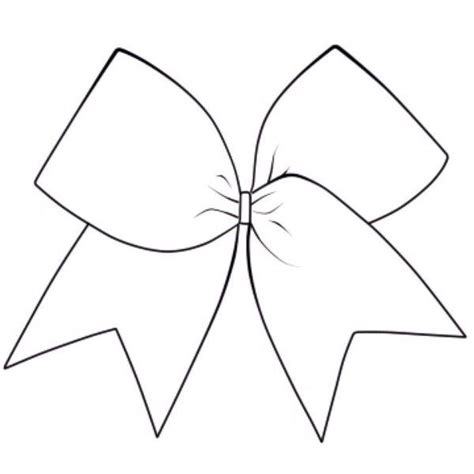 Image result for how to draw a good cheer bow | Bow drawing, Cheer bows ...